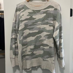 Aerie Camo Sweatshirt LRG